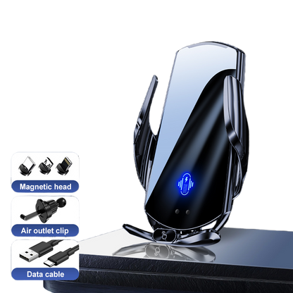 Support de Ventilation + Chargeur Sans Fil TA8 pour Voiture