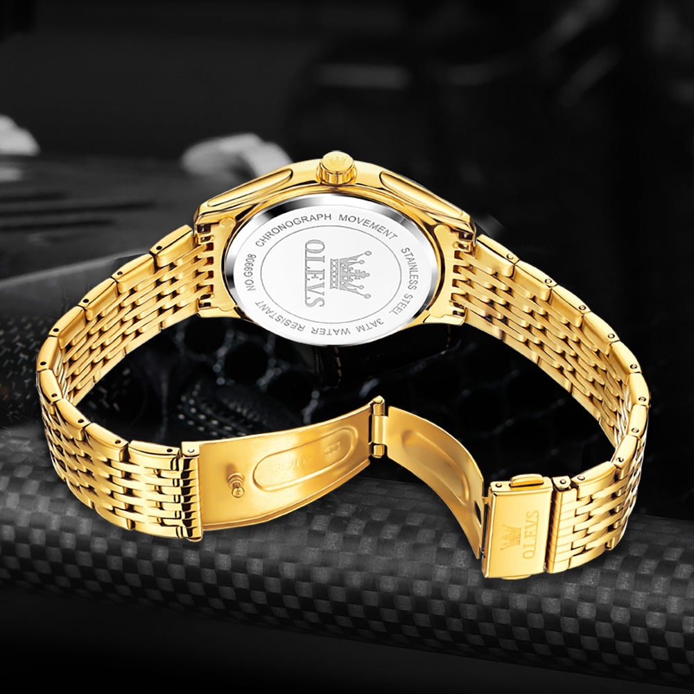 OLVES (LA MONTRE LUXUEUSE, ELEGANTE POUR HOMME)