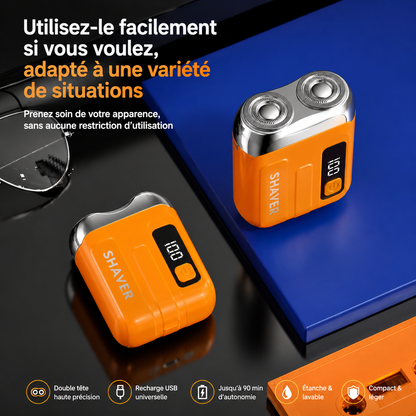 NeoShave™ – Le rasoir de secours premium que tout homme élégant devrait avoir sur lui."
